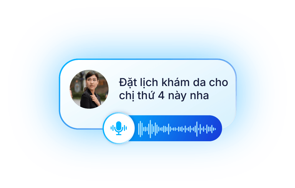 Khách hàng: Đặt lịch khám da cho chị thứ 4 này nha