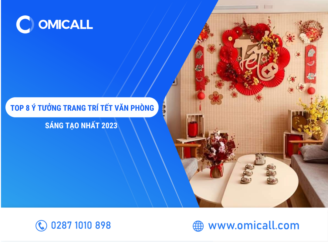 Top 8 ý tưởng trang trí tết văn phòng sáng tạo nhất 2023