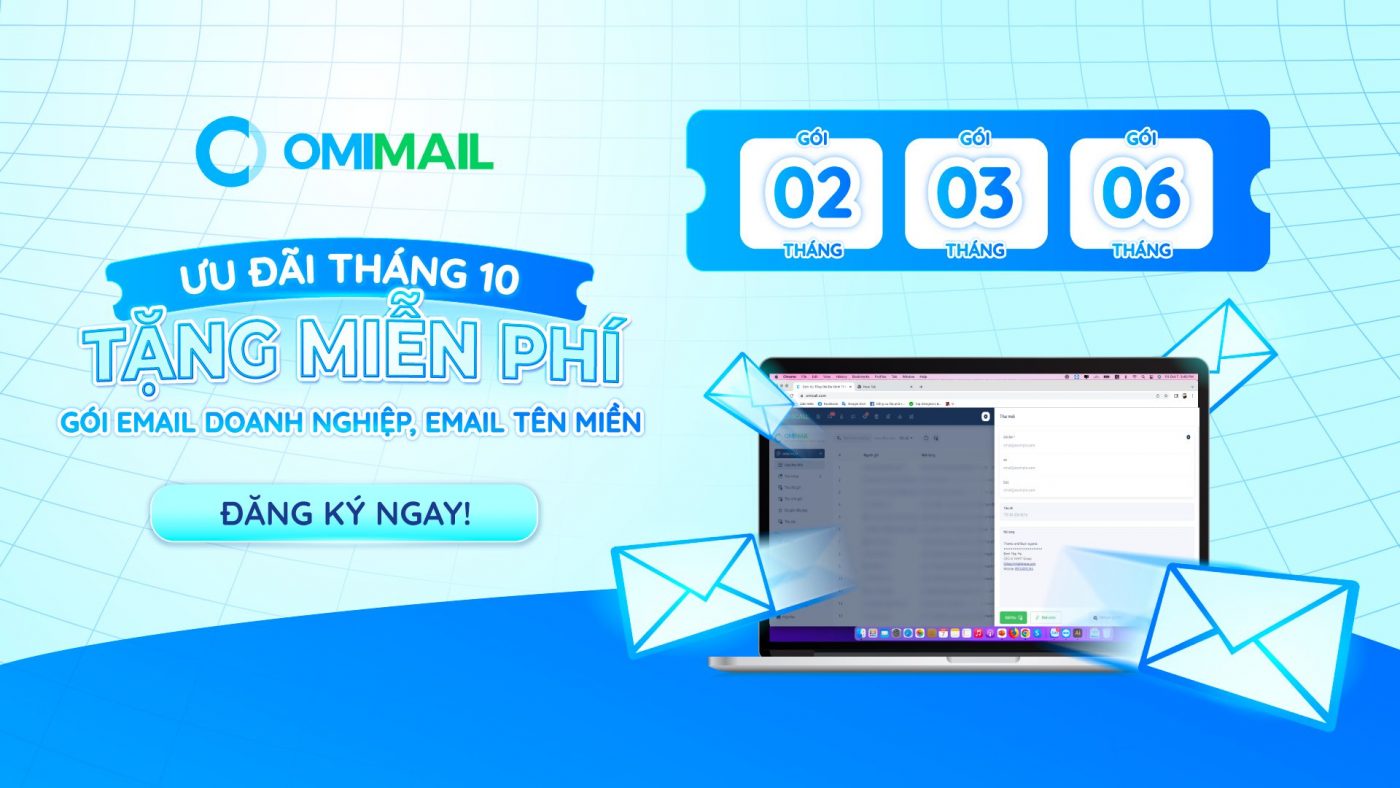 CTKM Tháng 10 - OMIMail
