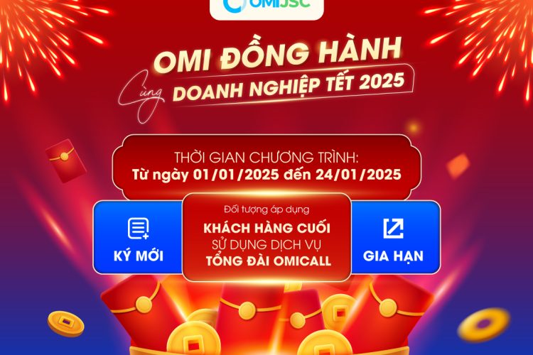 OMICall Đồng Hành Cùng Doanh Nghiệp Tết 2025