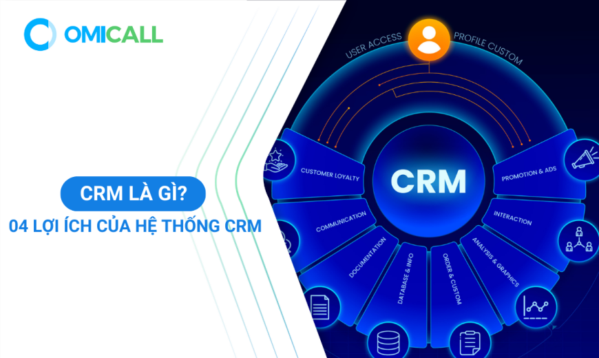 CRM là gì? 04 Lợi ích của hệ thống CRM