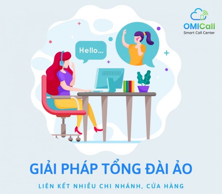 Giải pháp tổng đài ảo liên kết nhiều chi nhánh, cửa hàng