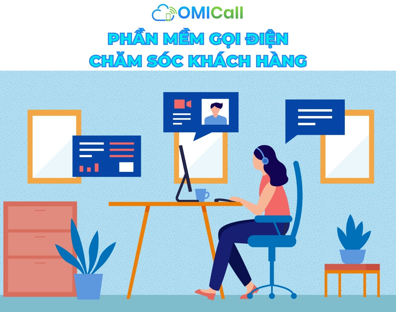 phần mềm gọi điện chăm sóc khách hàng