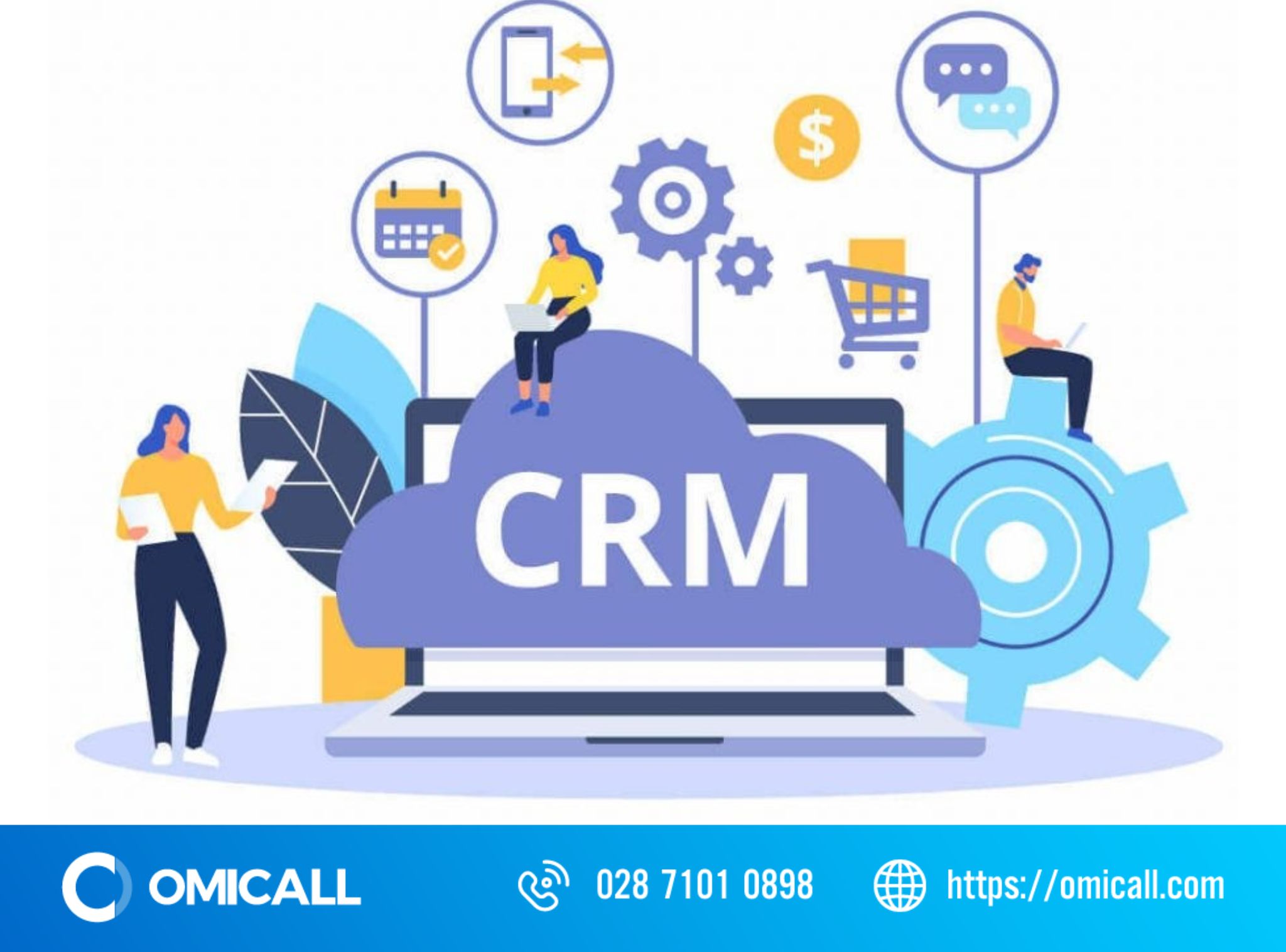 Sử dụng phần mềm quản lý data khách hàng tích hợp CRM