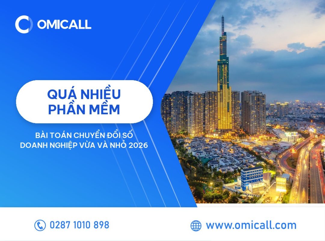 Chuyển đổi số doanh nghiệp vừa và nhỏ 2026: Khi “quá nhiều phần mềm” trở thành bài toán thay vì lời giải