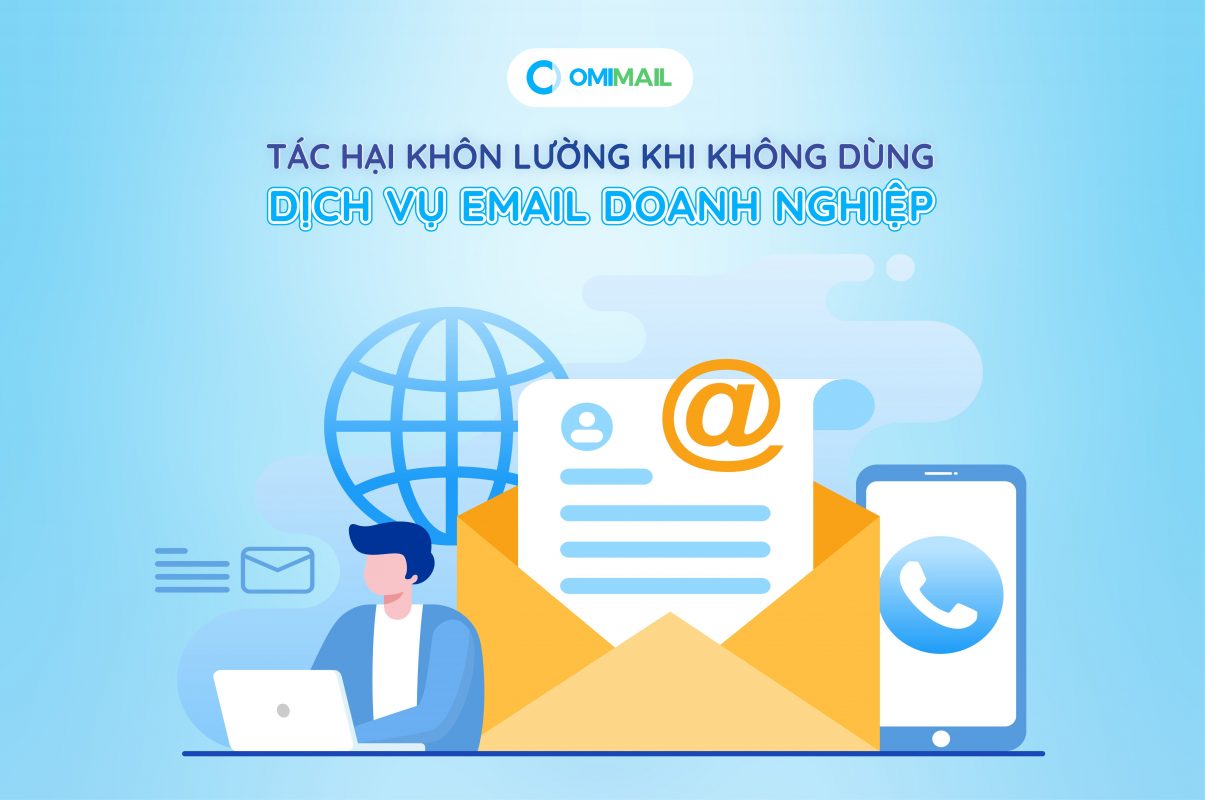 Tác hại khôn lường khi không dùng dịch vụ email doanh nghiệp