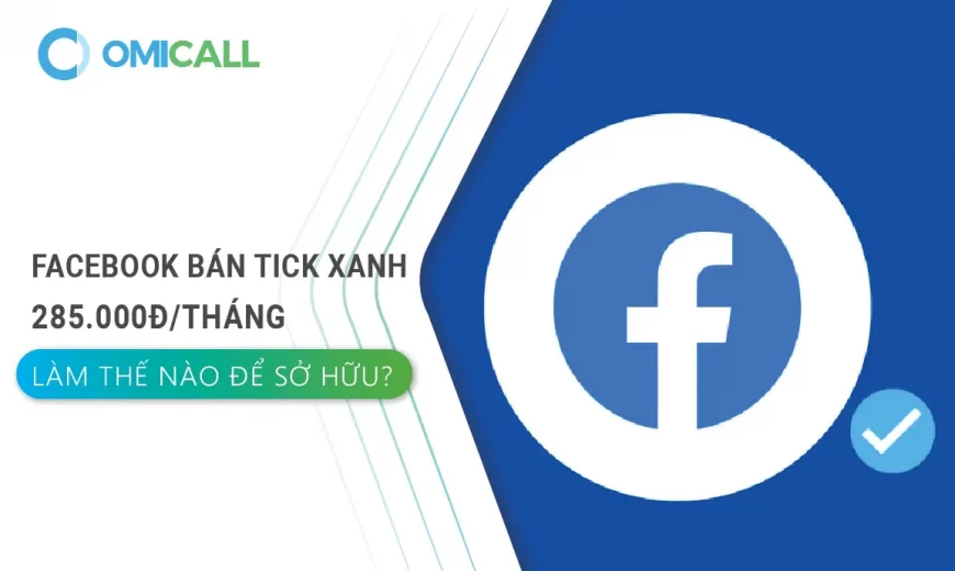 Dịch vụ Facebook tick xanh sẽ có giá 11,99 USD