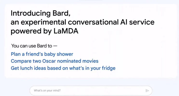 Cách sử dụng Google Bard AI