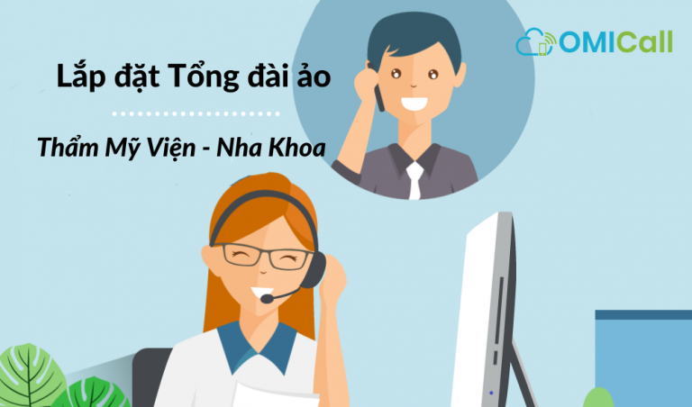 Lắp đặt tổng đài ảo thẩm mỹ viện nha khoa