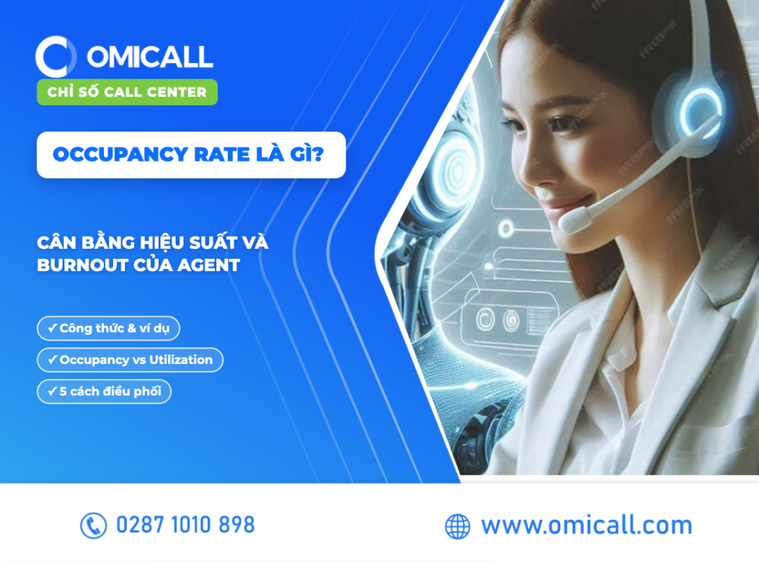 Occupancy rate là gì — cân bằng hiệu suất và burnout của agent