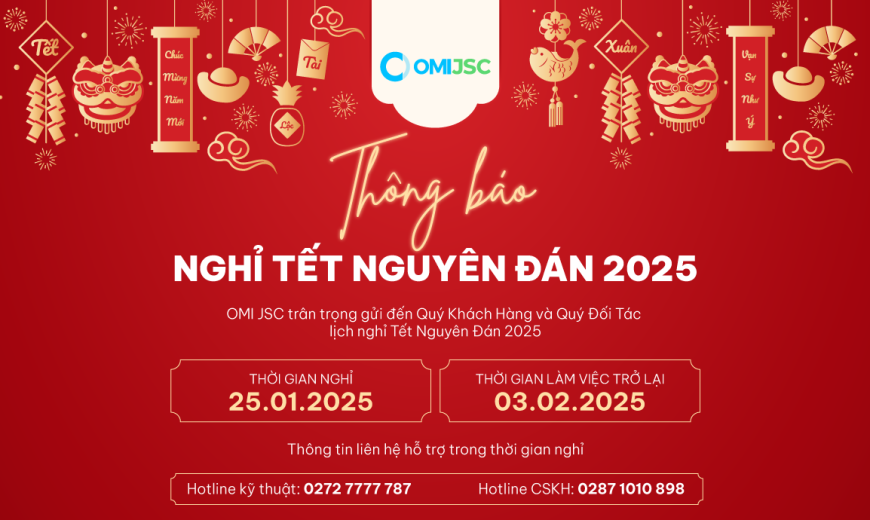 Thông báo nghỉ tết của OMIJSC