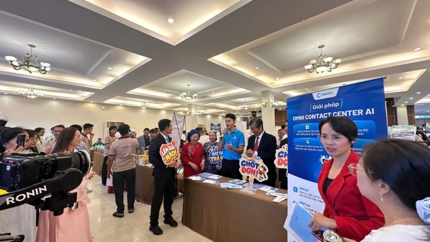 OMICall tại Doanh nhân kết nối – Kiến tạo giá trị 2026: Lan tỏa giải pháp Omni Contact Center AI