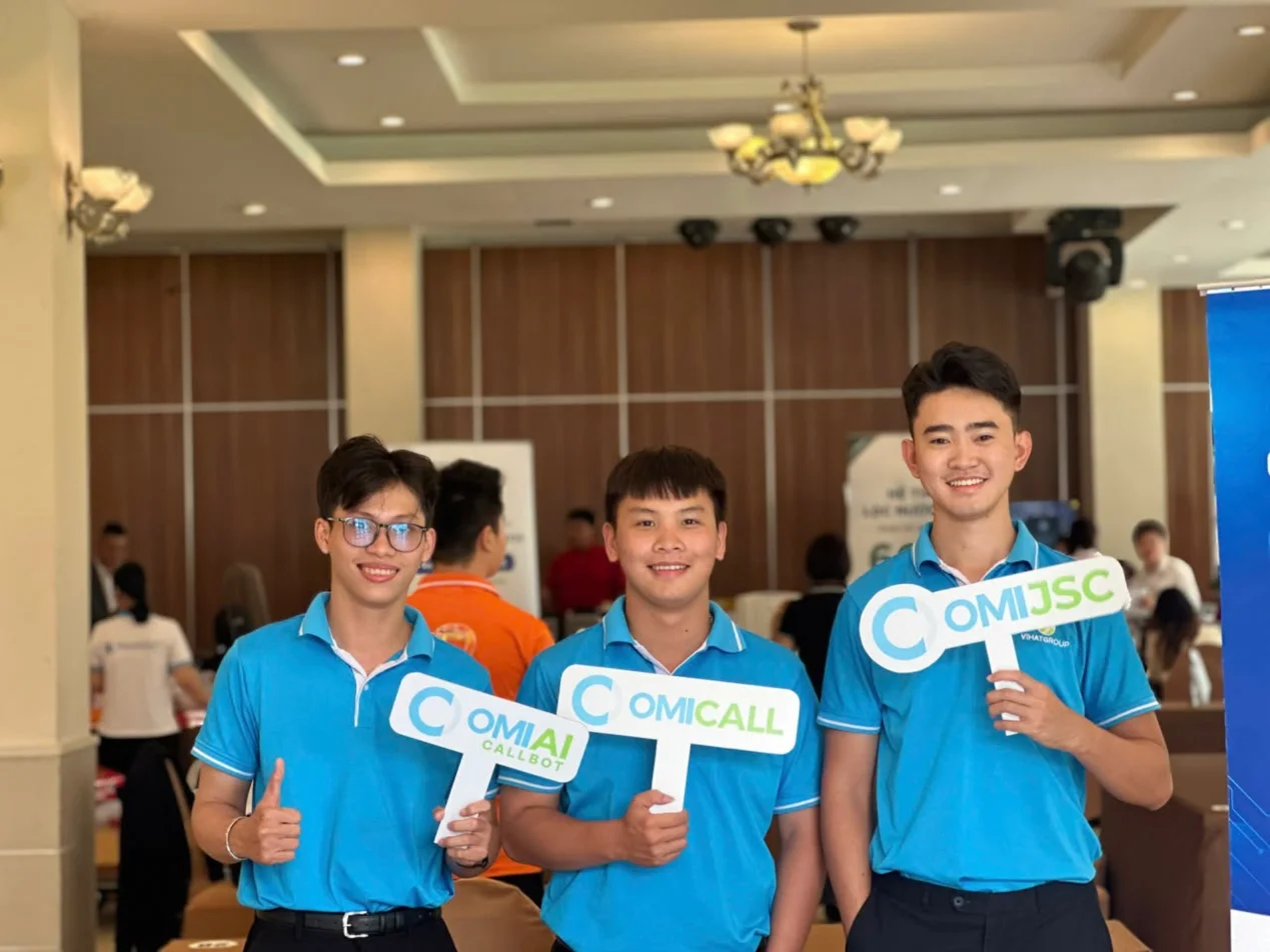 Đội ngũ OMICall tại chương trình Doanh nhân kết nối kiến tạo giá trị