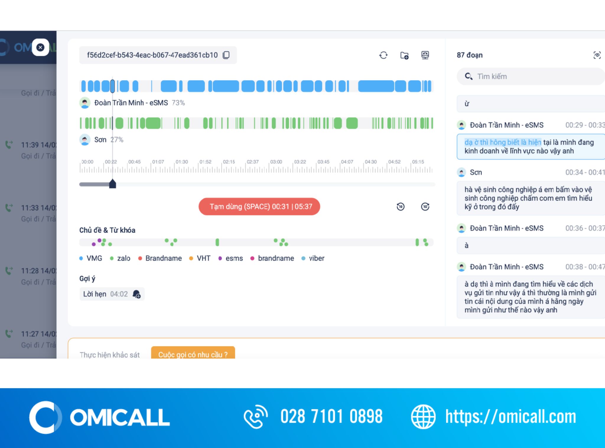 OMI Voice Analysis