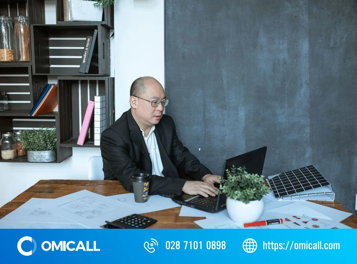 Quản lý kinh doanh xem số liệu bán hàng buổi sáng