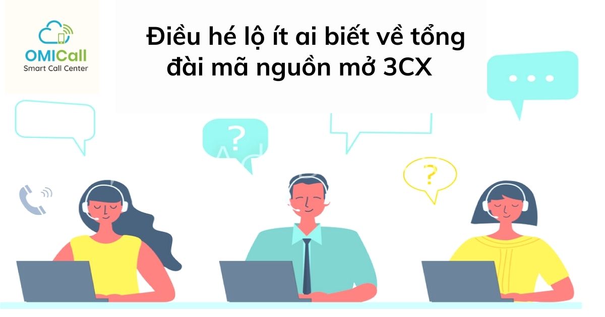 Sự Khác Biệt Tổng Đài 3CX với Tổng Đài Thông Minh OMICall