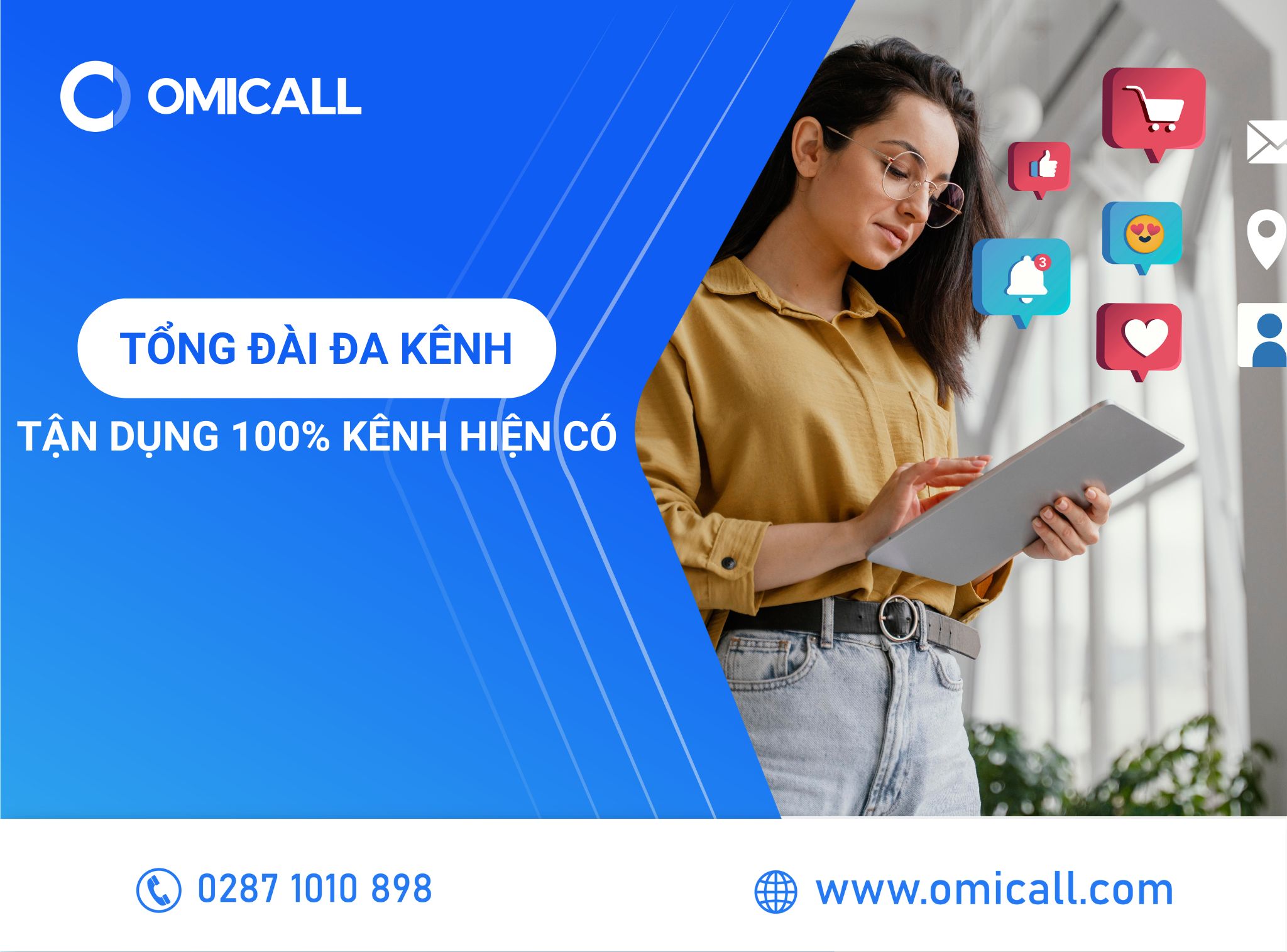 Tổng Đài Đa Kênh - Tận Dụng 100% Các Kênh Liên Lạc Hiện Có