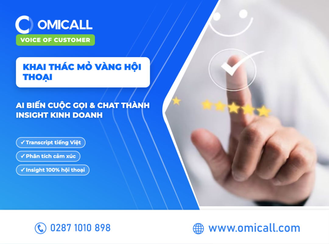 Voice of Customer là gì - khai thác insight từ hội thoại khách hàng bằng AI